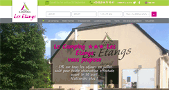 Desktop Screenshot of campinglesetangs.com